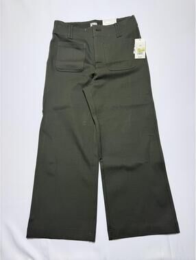 a.new day Women's Wide Leg Pants Size 10 Olive Green